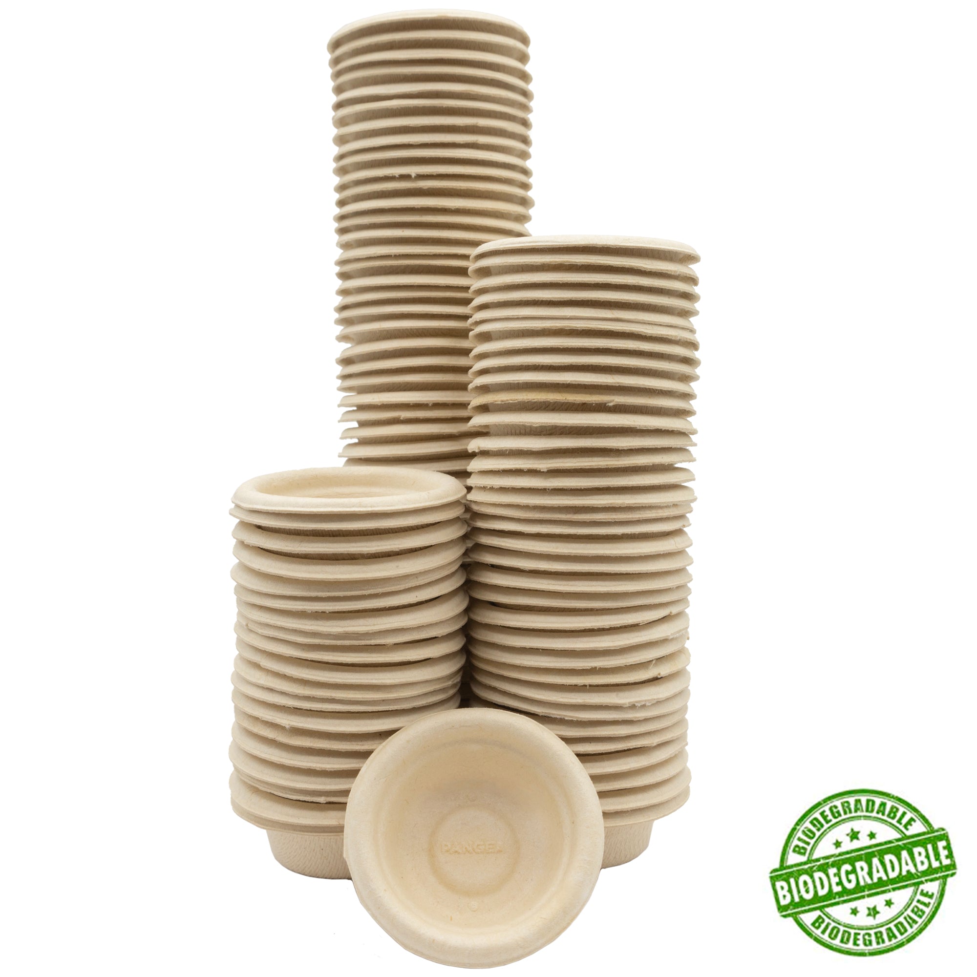 Small Biodegradable Gecko Feeding Cups